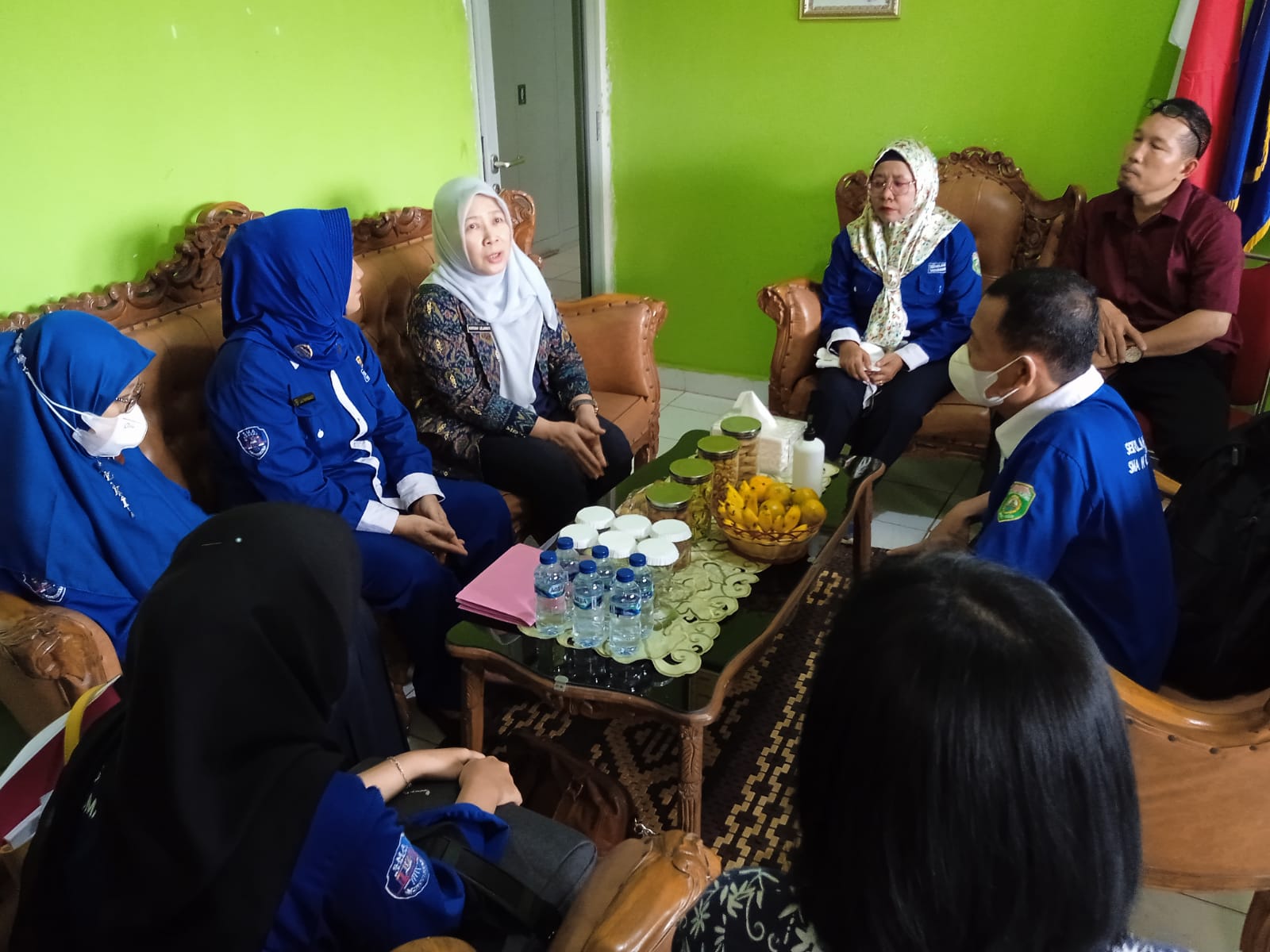 IHT bersama SMP Negeri 5 Palembang