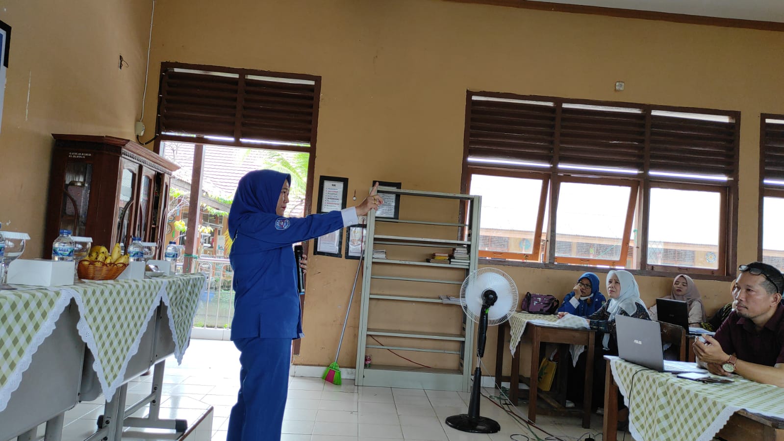 IHT bersama SMP Negeri 5 Palembang
