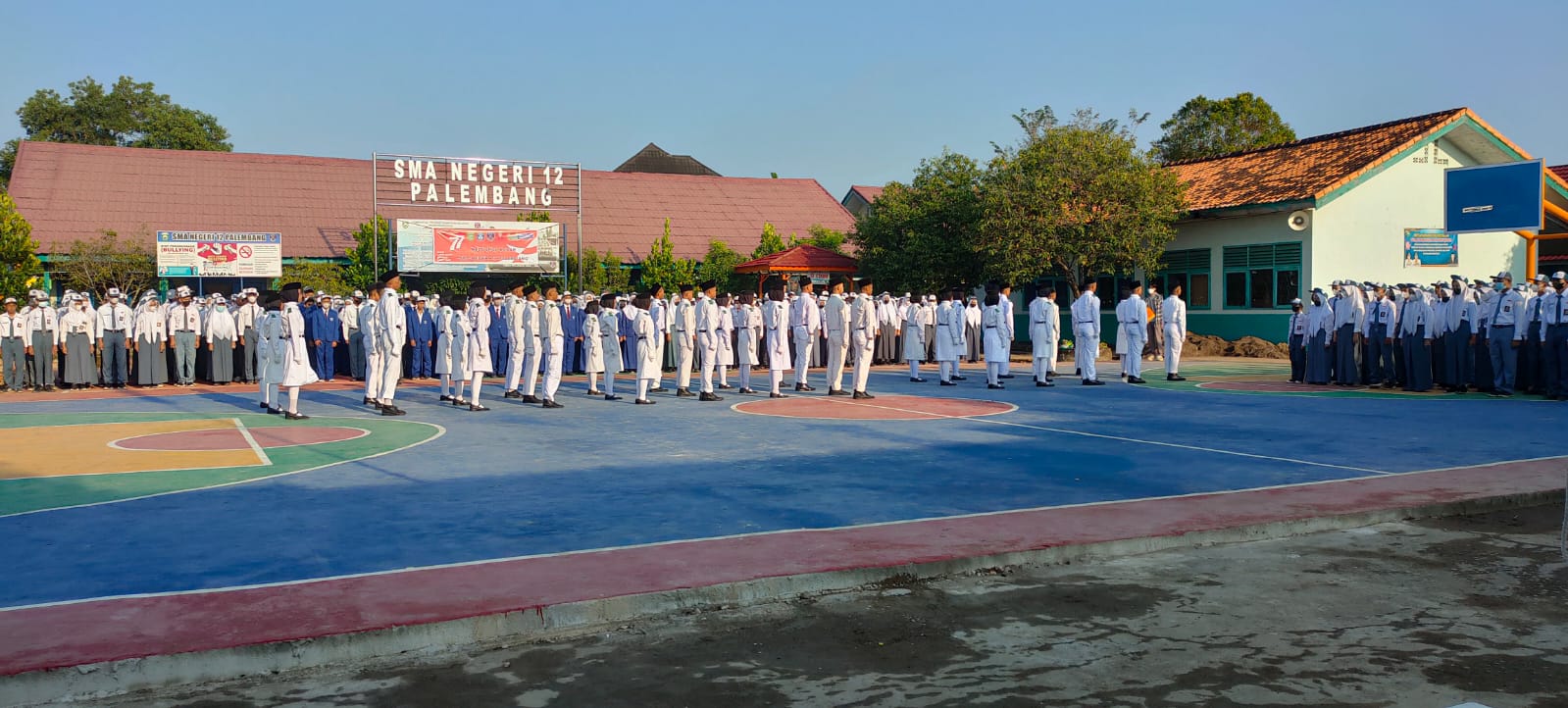 paskibra SMAN 12 Palembang